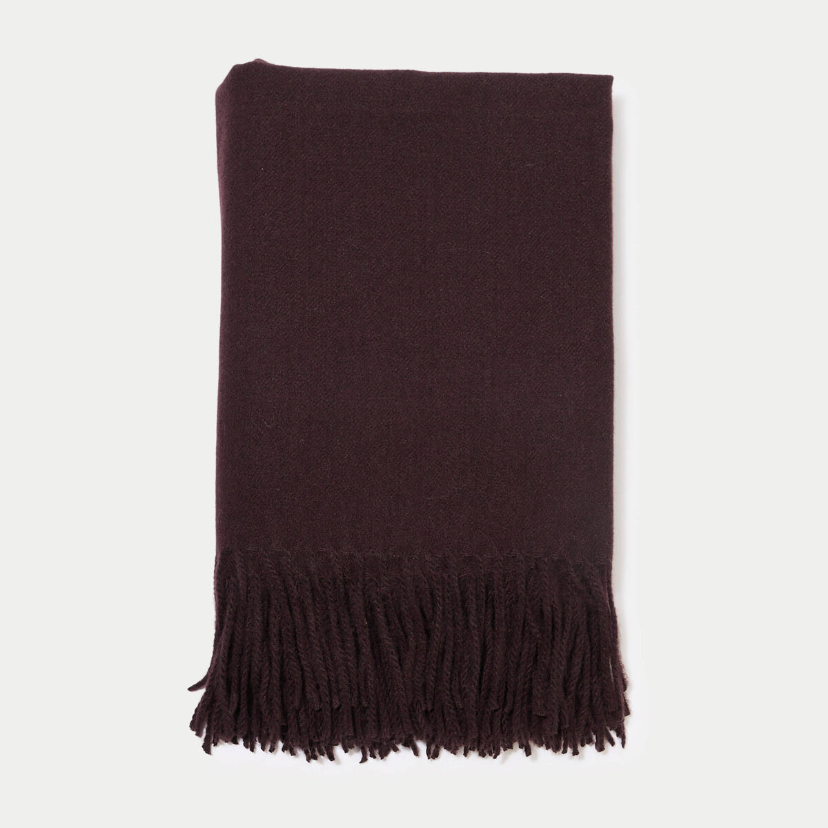 &Eacute;charpe chin&eacute;e marron fonc&eacute; femme