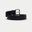 Ceinture large noir femme