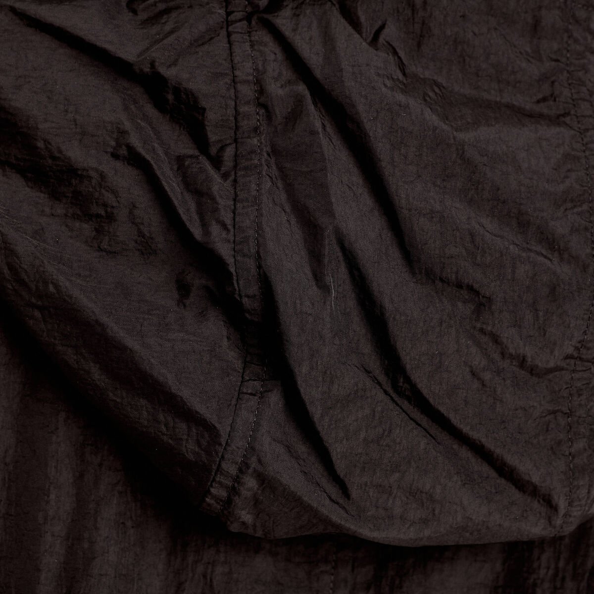 Parka déperlante 2-en-1 avec pochette noir femme