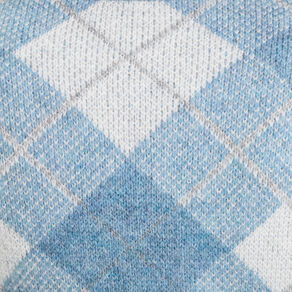 Pull manches longues bleu femme