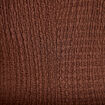 Robe longue droite en maille marron femme