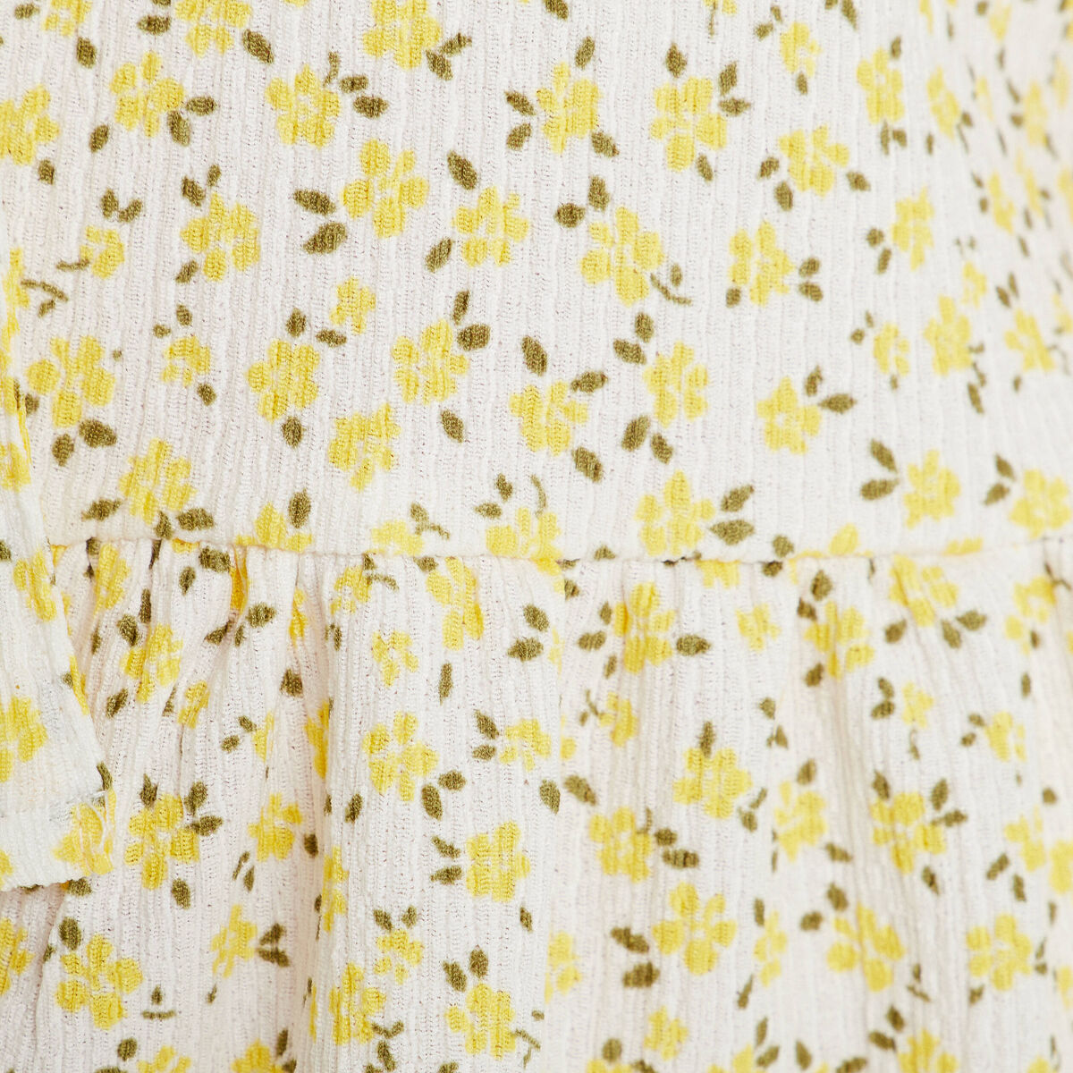 Blouse nouée manches longues blanc femme