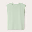 Débardeur sans manches vert pastel femme