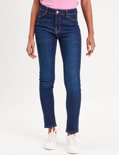 Jeans slim denim stone femme