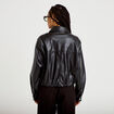 Bomber oversize noir femme