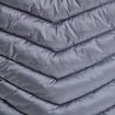 Doudoune sans manches capuche bleu gris femme