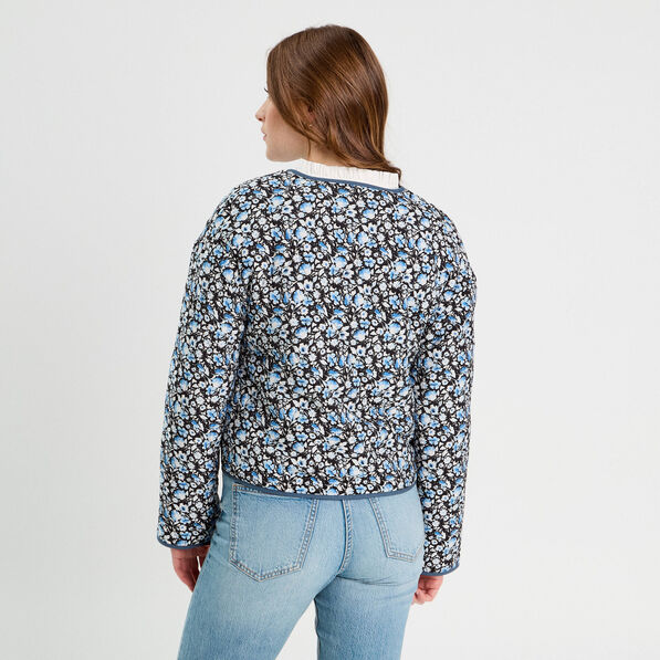veste matelassee boutonnee noir femme Veste matelassée boutonnée noir femme