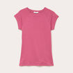 T-shirt manches courtes vieux rose femme