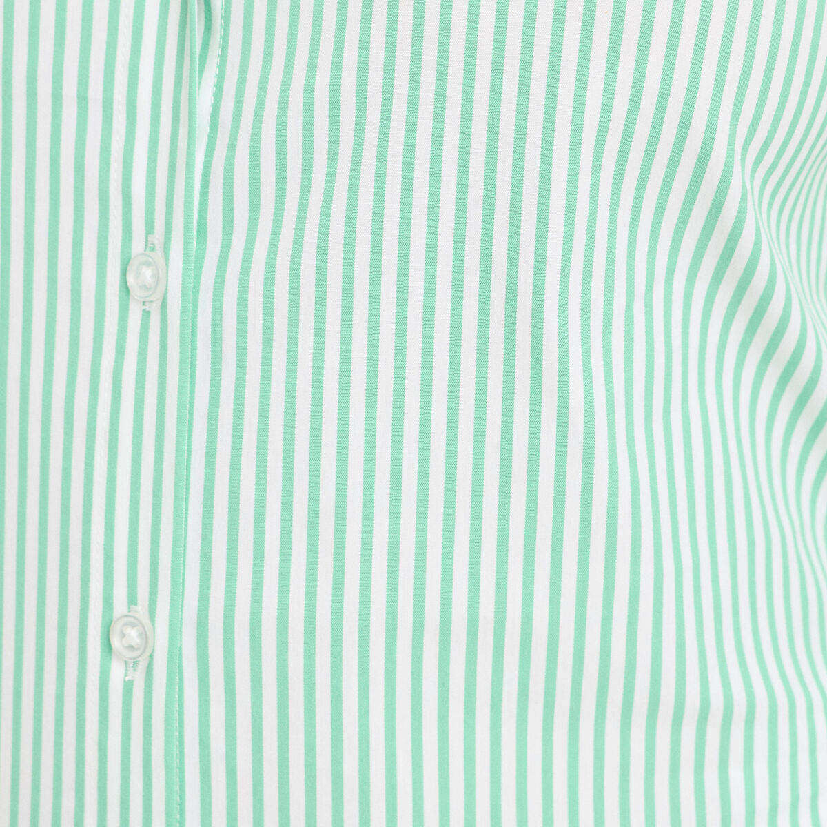 Chemise manches longues vert femme
