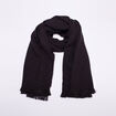 Écharpe noir femme
