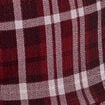 Blouse avec noeuds bordeaux femme
