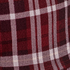 Blouse avec noeuds bordeaux femme