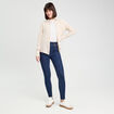 Jeans skinny 5 poches denim brut femme