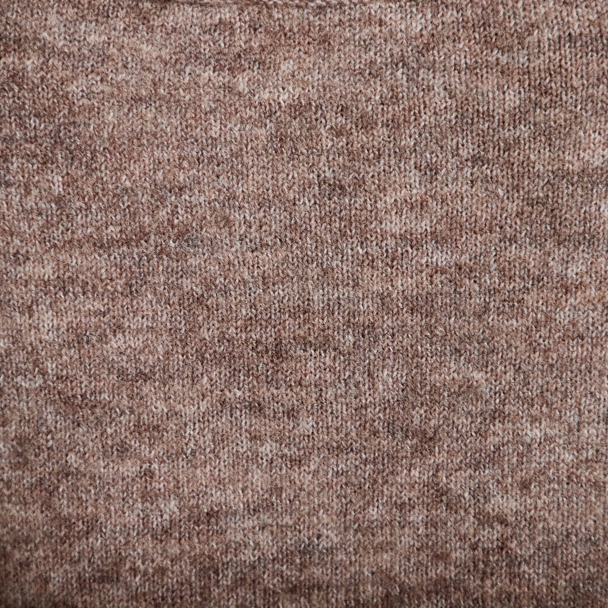 Pull chemise 2-en-1 taupe femme