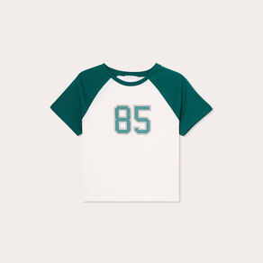 T-shirt manches courtes ecru femme