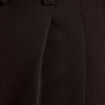 Bermuda large pinces noir femme