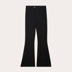 Pantalon bootcut noir femme