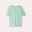 T-shirt manches courtes vert clair femme