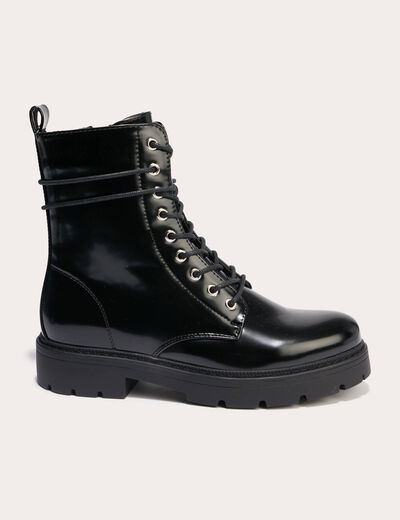 Bottines noir femme