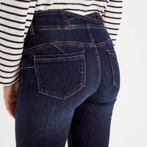 Jeans slim push up denim brut femme