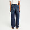 Jeans droit 5 poches denim stone femme