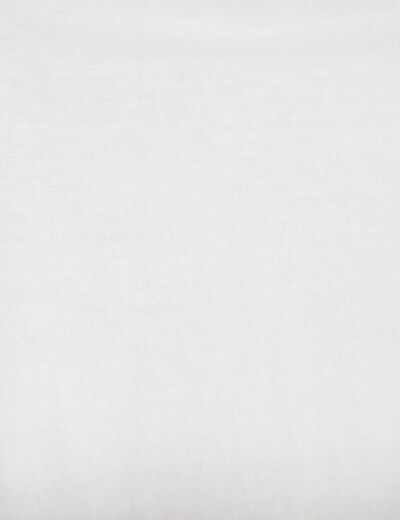 T-shirt manches courtes en dentelle ecru femme