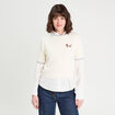 Pull manches courtes ecru femme