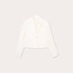 Veste esprit blazer ecru femme