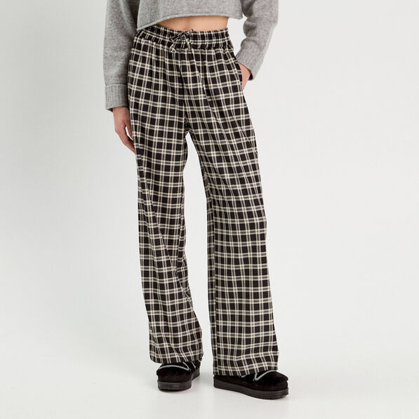 pantalon large noir femme Pantalon large noir femme