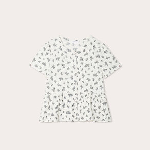 blouse manches courtes ecru femme Blouse manches courtes ecru femme