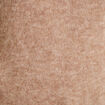 Pull avec col en V taupe femme