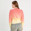 Pull manches longues rouge femme