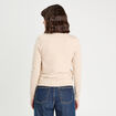 Gilet manches longues sable femme