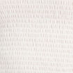 T-shirt smocké avec broderie blanc femme