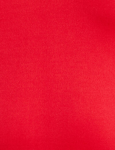Body détails noeuds rouge femme