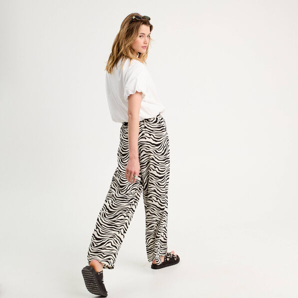 pantalon large taille haute blanc femme Pantalon large taille haute blanc femme