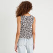 Blouse nou&eacute;e noir femme