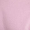 T-shirt oversize col rond vieux rose femme