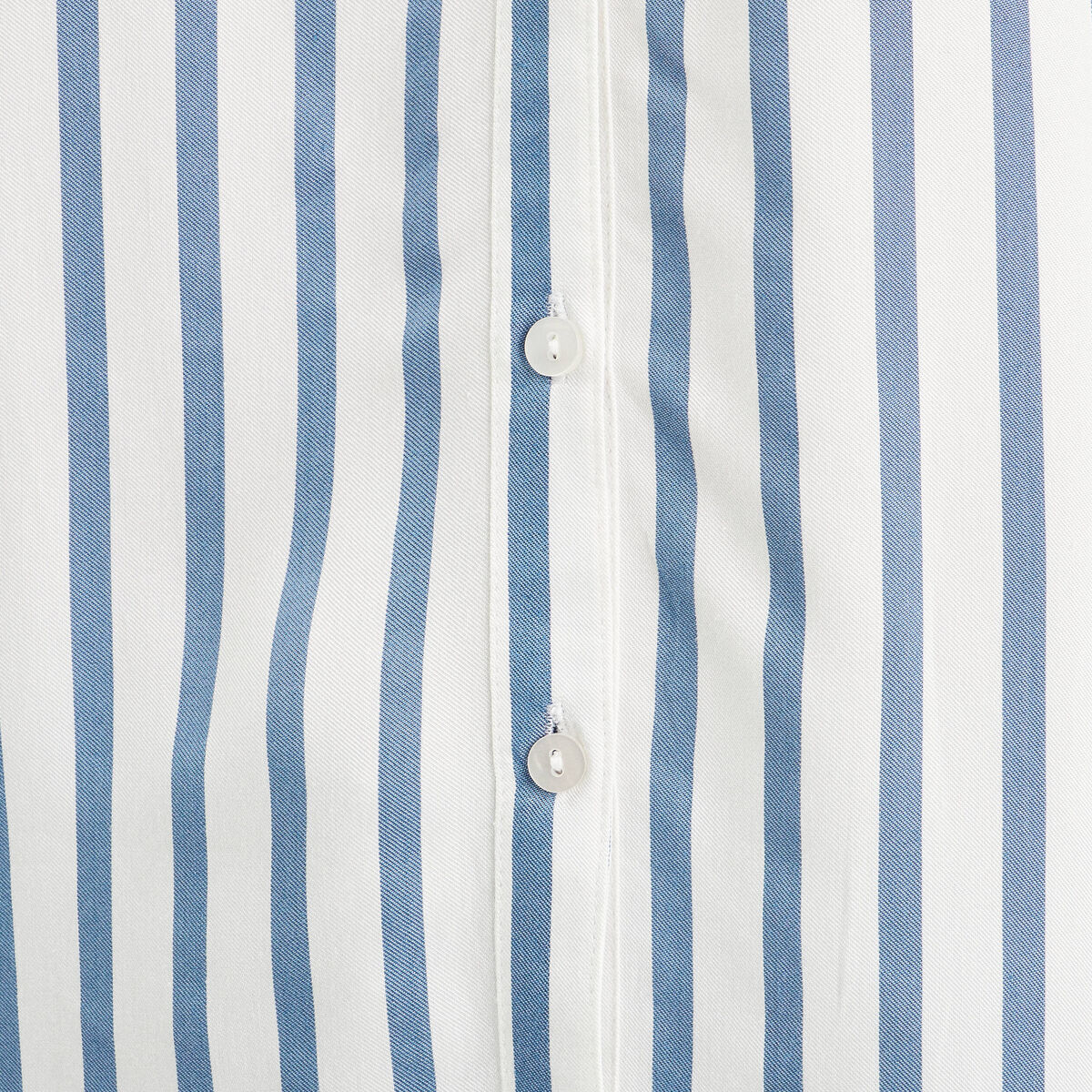 Chemise manches longues bleu marine femme