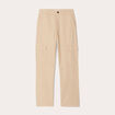 Pantalon large cargo sable femme