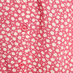 Jupe midi droite boutonnée rose femme