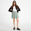 Jupe-short patineuse vert femme