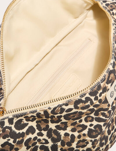 Sac banane beige femme