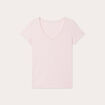T-shirt manches courtes rose femme