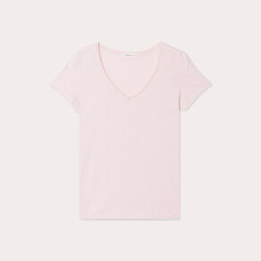 T-shirt manches courtes rose femme