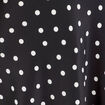 Jupe midi évasée fluide noir femme