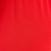 Pantalon large fluide rouge fluo femme