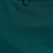 Pantalon cigarette ceintur&eacute; vert fonc&eacute; femme