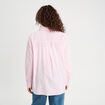 Chemise manches longues rose femme