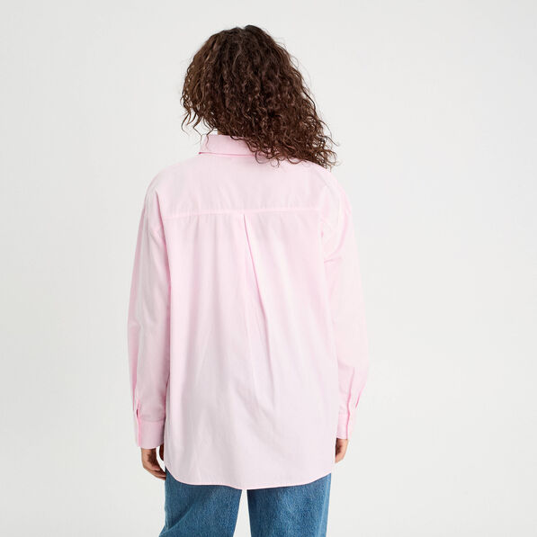 chemise manches longues rose femme Chemise manches longues rose femme